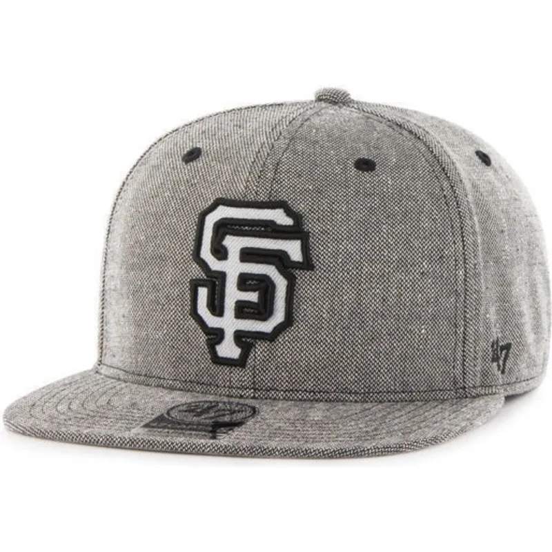 kapa-ravna-crna-snapback-tejido-vaquero-san-francisco-giants-mlb-47-brand