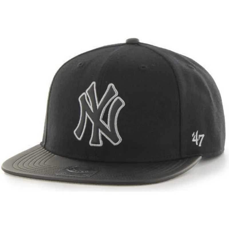 kapa-ravna-crna-snapback-new-york-yankees-mlb-47-brand kapa-ravna-crna-snapback-new-york-yankees-mlb-47-brand