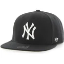 kapa-ravna-crna-snapback-new-york-yankees-mlb-47-brand