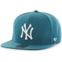 kapa-ravna-zelena-snapback-new-york-yankees-mlb-47-brand