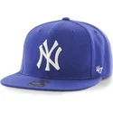 kapa-ravna-plava-snapback-new-york-yankees-mlb-47-brand