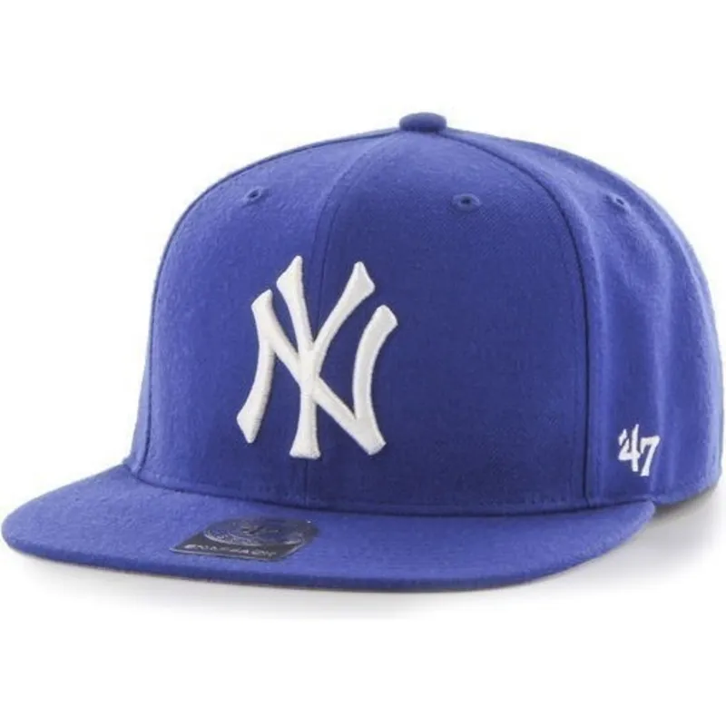 kapa-ravna-plava-snapback-new-york-yankees-mlb-47-brand kapa-ravna-plava-snapback-new-york-yankees-mlb-47-brand