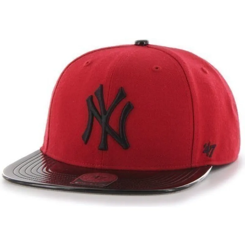 kapa-ravna-crvena-snapback-brillante-new-york-yankees-mlb-47-brand