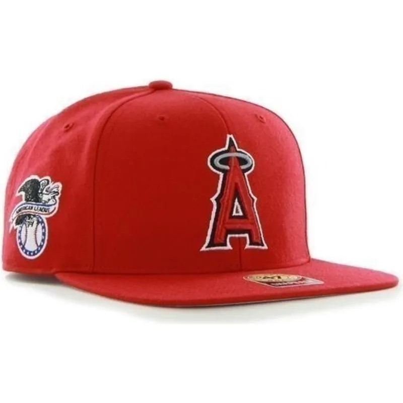 kape-ravna-crvena-snapback-lisa-lateral-los-angeles-angels-mlb-47-brand