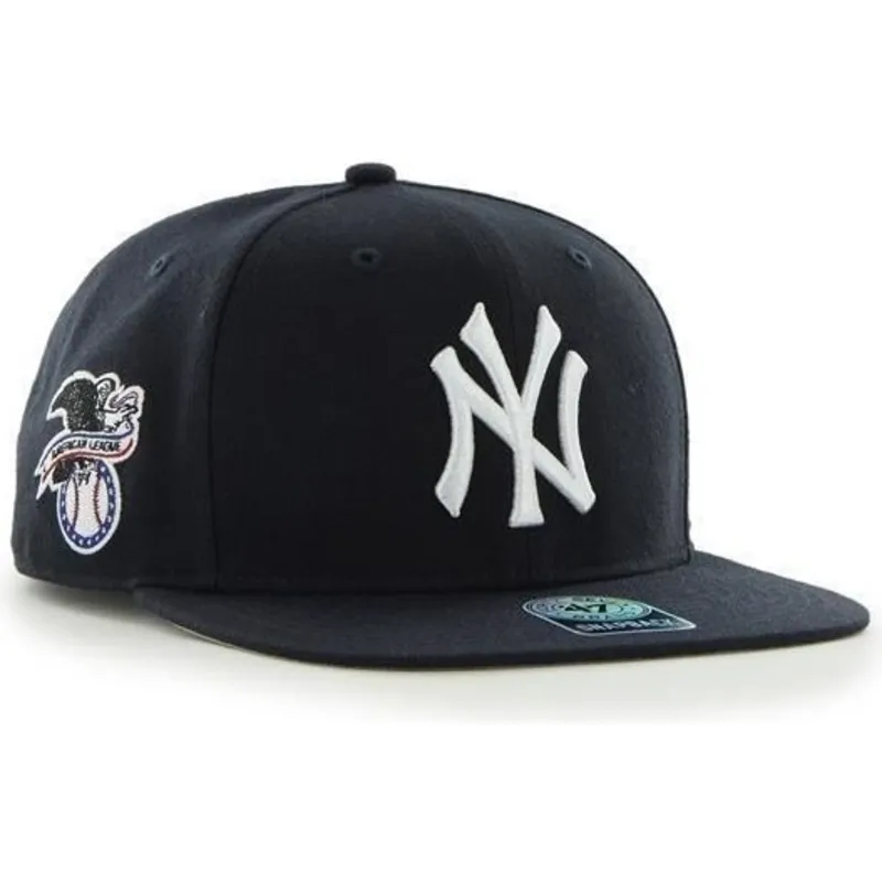 kapa-ravna-mornarsko-plava-snapback-lateral-new-york-yankees-mlb-47-brand