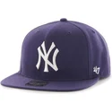 kapa-ravna-ljubicasta-snapback-lisa-lateral-new-york-yankees-mlb-47-brand