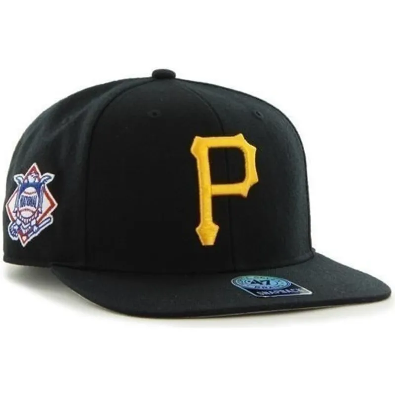 kapa-ravna-crna-snapback-lateral-pittsburgh-pirates-mlb-47-brand