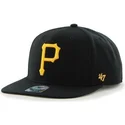 kapa-ravna-crna-snapback-lateral-pittsburgh-pirates-mlb-47-brand