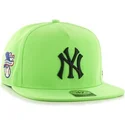 kapa-ravna-zelena-snapback-new-york-yankees-mlb-47-brand
