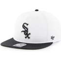 kapa-ravna-bijela-snapback-lateral-chicago-white-sox-mlb-47-brand