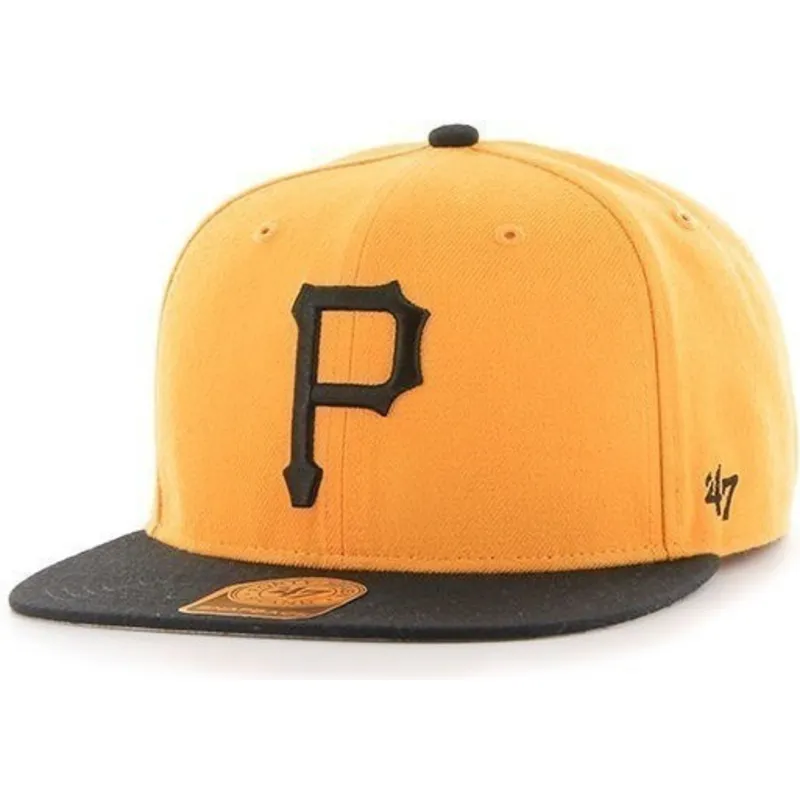 kapa-ravna-zuta-snapback-leteral-pittsburgh-pirates-mlb-47-brand