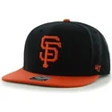 kapa-ravna-crna-snapback-lateral-san-francisco-giants-mlb-47-brand