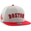 kapa-ravna-siva-snapback-lateral-boston-red-sox-mlb-47-brand