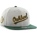 kapa-ravna-siva-snapback-lateral-oakland-athletics-mlb-47-brand