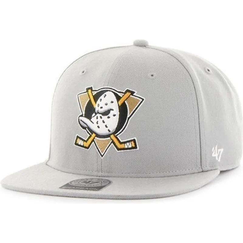 kapa-ravna-siva-snapback-anaheim-ducks-nhl-47-brand