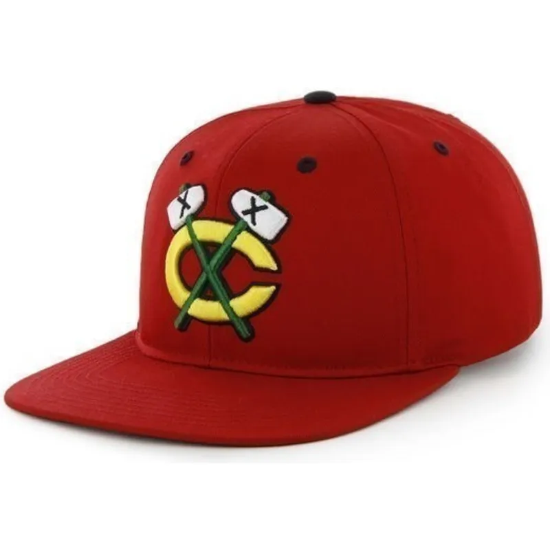 kapa-ravna-crvena-snapback-chicago-blackhawks-nhl-47-brand