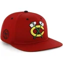 kapa-ravna-crvena-snapback-chicago-blackhawks-nhl-47-brand