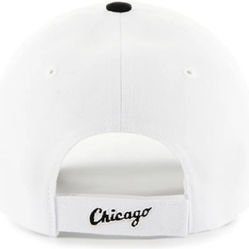 kapa-zaobljena-bijela-podesiv-chicago-white-sox-mlb-47-brand