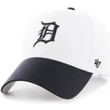 kapa-zaobljena-bijela-podesiv-detroit-tigers-mlb-47-brand