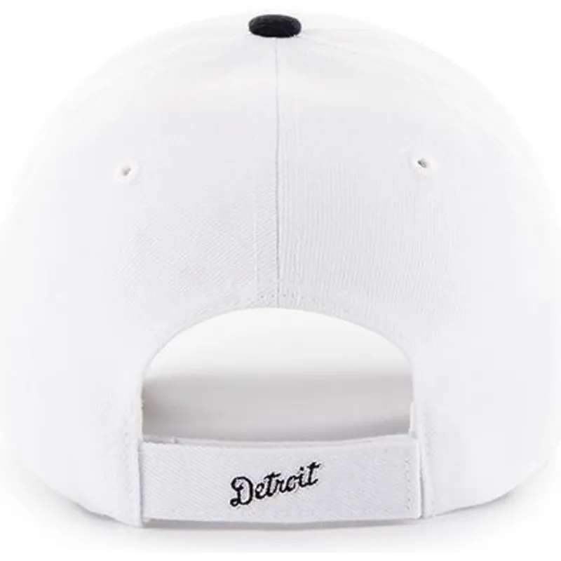 kapa-zaobljena-bijela-podesiv-detroit-tigers-mlb-47-brand