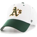 kapa-zaobljena-bijela-podesiv-oakland-athletics-mlb-47-brand