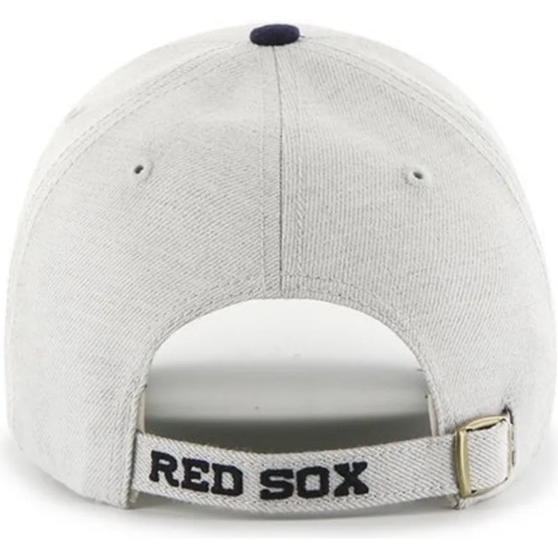 kapa-zaobljena-siva-podesiv-boston-red-sox-mlb-47-brand