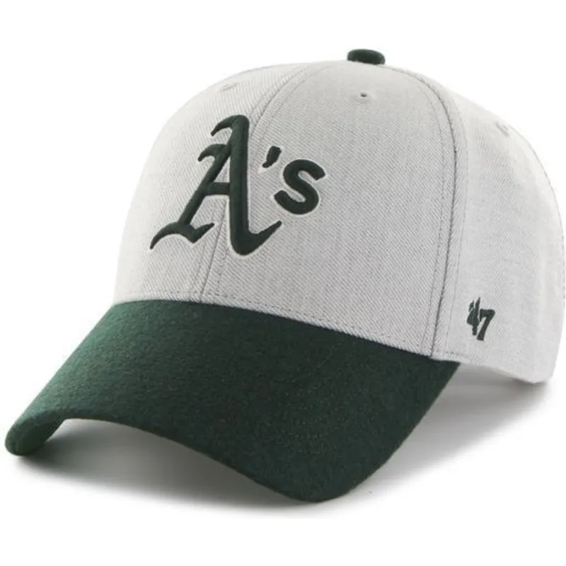 kapa-zaobljena-siva-podesiv-oakland-athletics-mlb-47-brand