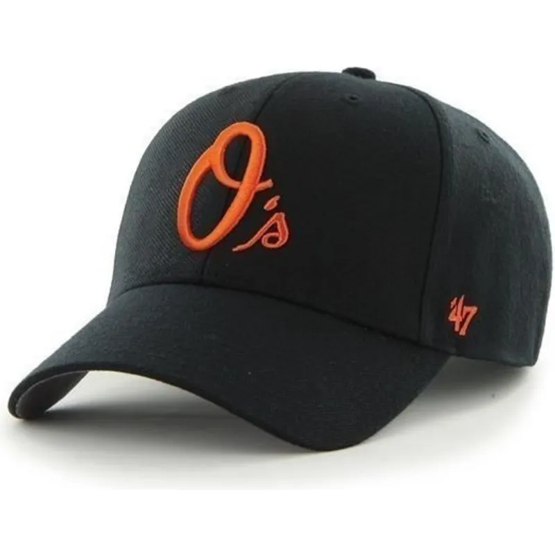 kapa-zaobljena-crna-podesiv-baltimore-orioles-mlb-47-brand