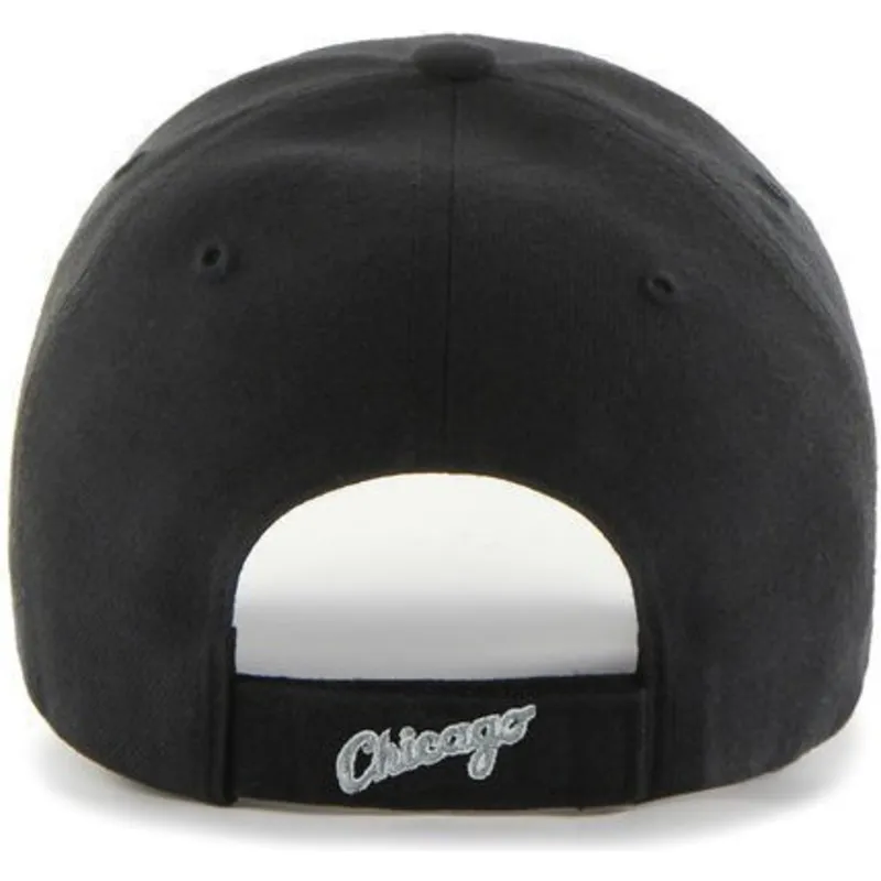 kapa-zaobljena-crna-podesiv-chicago-white-sox-mlb-47-brand