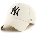 kapa-zaobljena-krem-podesiv-new-york-yankees-mlb-47-brand