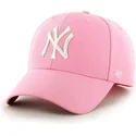 cap-zaobljena-pink-adjustable-strap-lisa-new-york-yankees-mlb-47-brand
