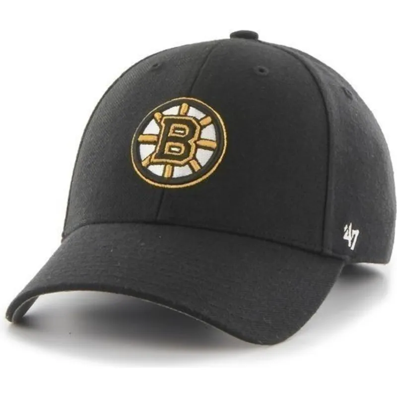 kapa-zaobljena-crna-podesiv-boston-bruins-nhl-47-brand