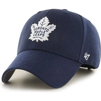 kapa-zaobljena-mornarsko-plava-podesiv-toronto-maple-leafs-nhl-47-brand