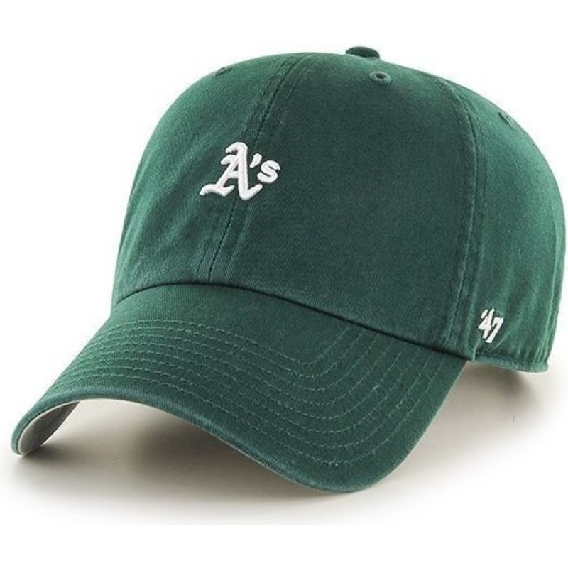 47-brand-curved-brim-small-logo-mlb-oakland-athletics-green-cap