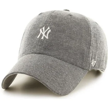 kapa-zaobljena-siva-podesiv-new-york-yankees-mlb-47-brand