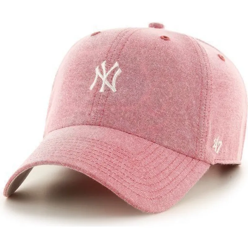 kapa-zaobljena-ruzicasta-podesiv-new-york-yankees-mlb-47-brand