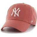 kapa-zaobljena-crvena-podesiv-new-york-yankees-mlb-47-brand