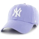 kapa-zaobljena-ljubicasta-podesiv-new-york-yankees-mlb-47-brand
