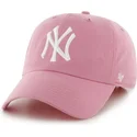 kapa-zaobljena-ruzicasta-podesiv-new-york-yankees-mlb-47-brand