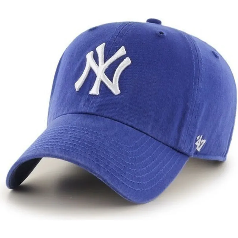 kapa-zaobljena-plava-podesiv-new-york-yankees-mlb-47-brand