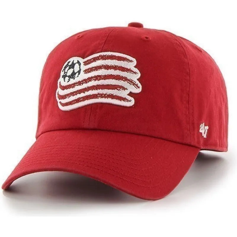 kapa-zaobljena-crvena-podesiv-new-england-revolution-fc-major-league-soccer-47-brand