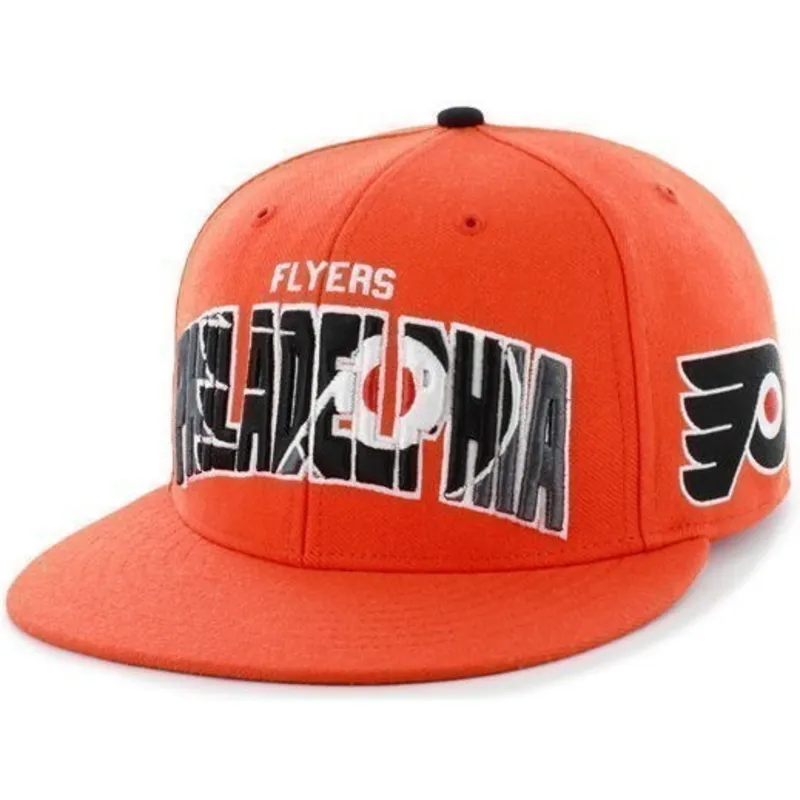 kapa-ravna-narancasta-snapback-philadelphia-flyers-nhl-47-brand