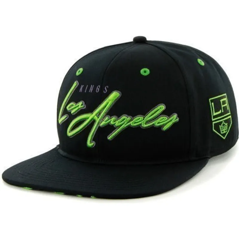 kapa-ravna-crna-snapback-los-angeles-kings-nhl-47-brand