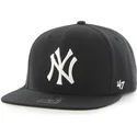 kapa-ravna-crna-snapback-za-djecu-new-york-yankees-mlb-47-brand