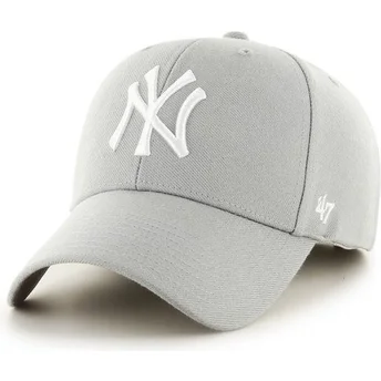 Kapa zaobljena siva podesiv New York Yankees MLB 47 Brand