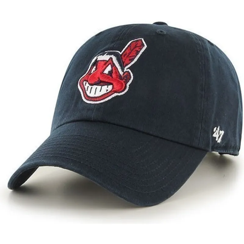 kapa-zaobljena-mornarsko-plava-podesiv-cleveland-indians-mlb-47-brand