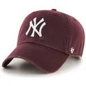 kapa-zaobljena-crvena-podesiv-new-york-yankees-mlb-47-brand