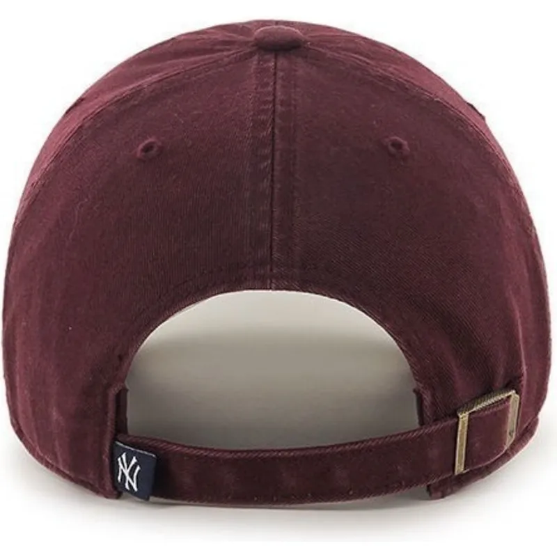 kapa-zaobljena-crvena-podesiv-new-york-yankees-mlb-47-brand