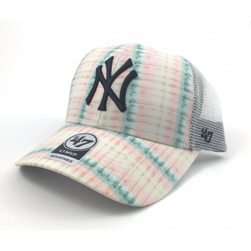 kapa-zaobljena-ruzicasta-snapback-estampado-flores-new-york-yankees-mlb-47-brand kapa-zaobljena-ruzicasta-snapback-estampado-flores-new-york-yankees-mlb-47-brand
