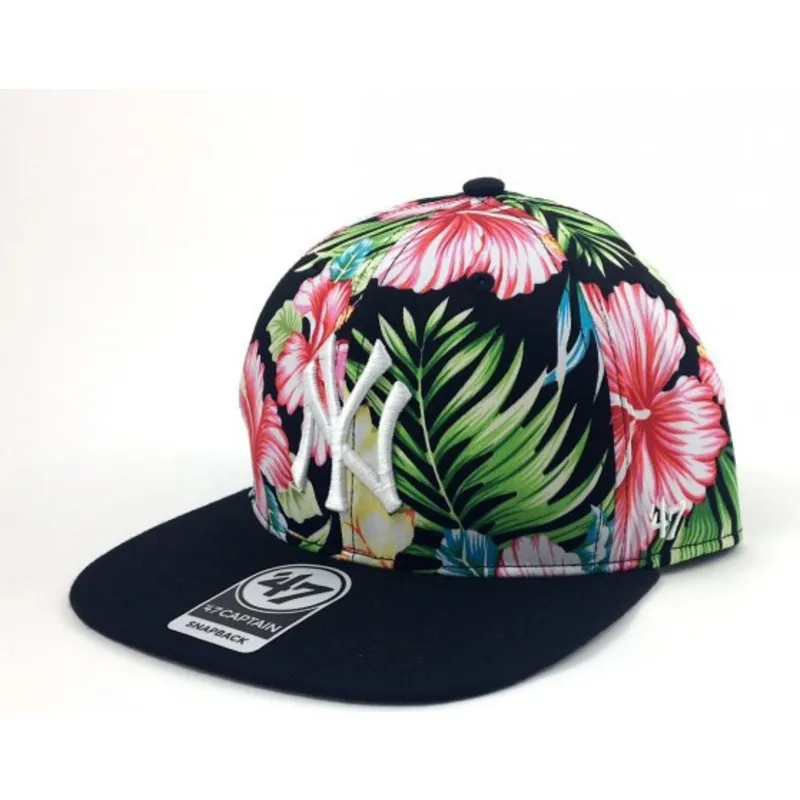 kapa-ravna-visebojno-snapback-estampado-flores-new-york-yankees-mlb-47-brand
